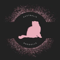 the logo for australian raccoons on a black background